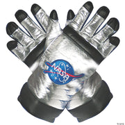 Kid's Orange Astronaut Gloves | Costume-Shop.com - ORANGE - image 2