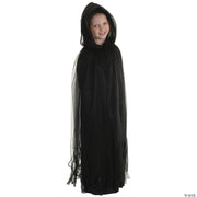 Kid's Tulle Cape | Costume-Shop.com - BLACK - image 1