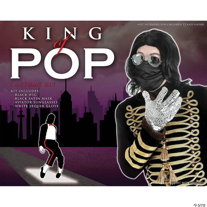King of Pop Costume Kit - Dance the Night Away! 🎤🕶️