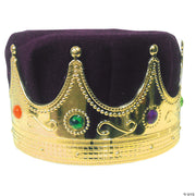 King's Crown with Turban - PURPLE - image 1