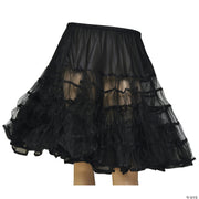 Knee-Length Petticoat | Costume-Shop.com - BLACK - image 1