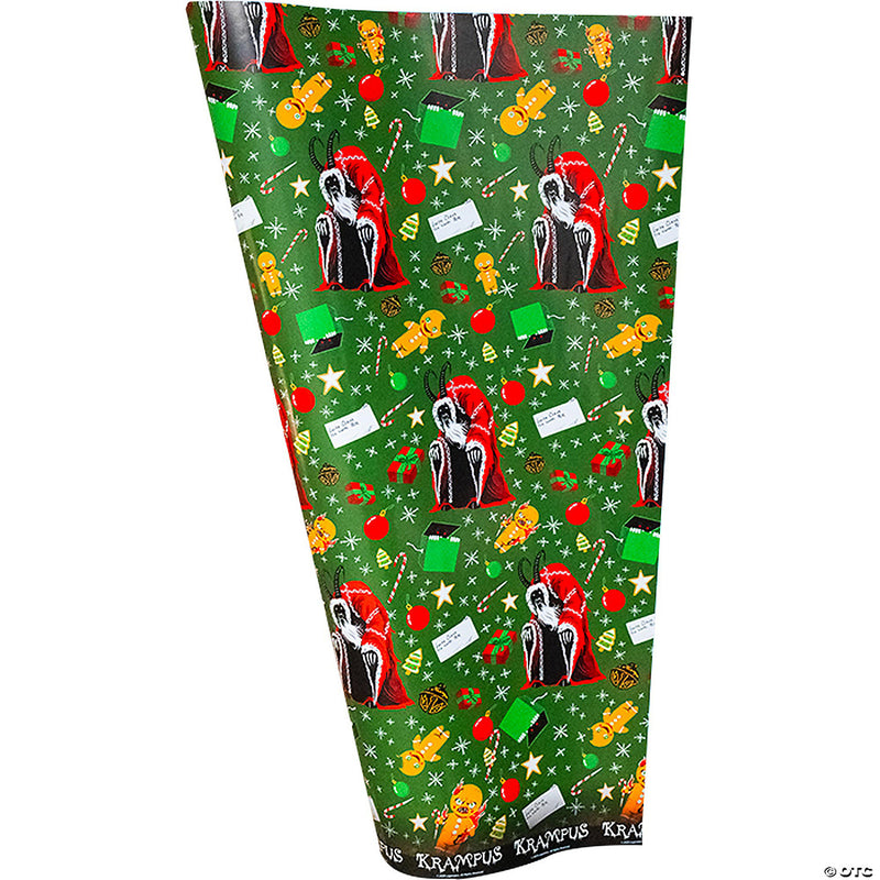 Krampus Christmas Gift Wrap - image 1