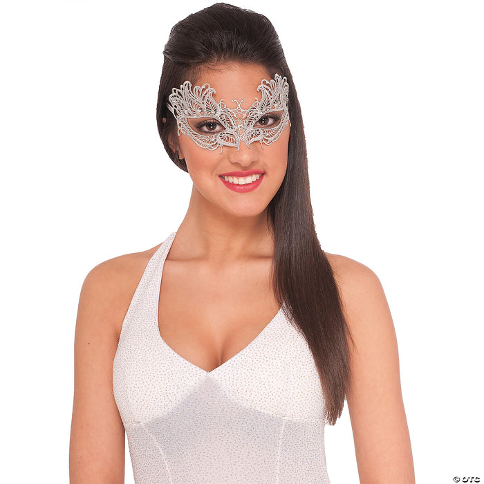 Elegant Lace Masquerade Mask