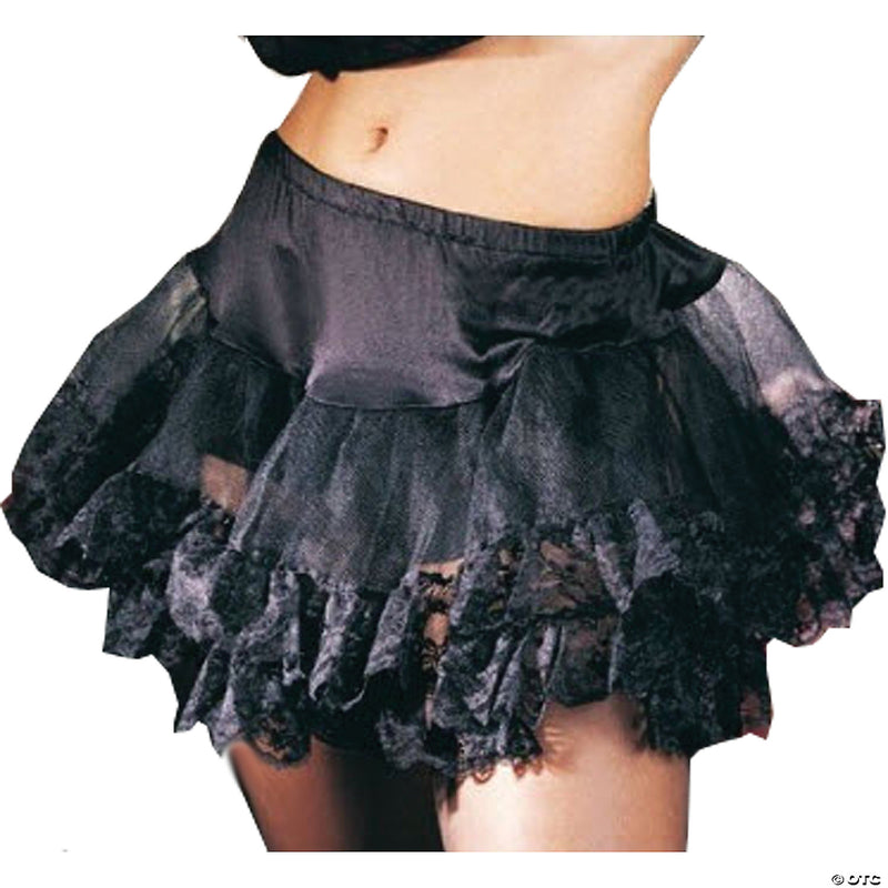 Lace Trimmed Petticoat | Costume-Shop.com - WHITE - image 1