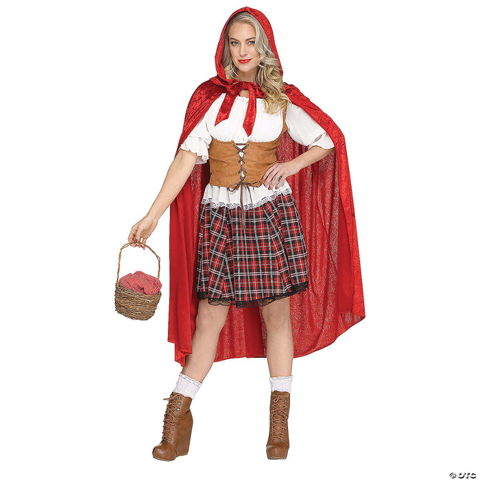 Adult Red Riding Hood Costume  Medium/Large 10-14