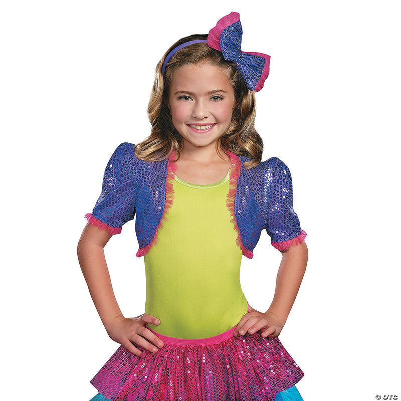 Girl’s Pink Dance Craze Bolero Costume | Costume-shop.com - PINK / MED/LRG - image 2
