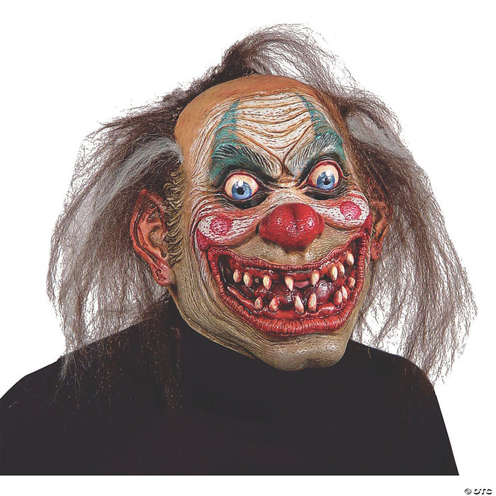 Latex Adult's Carnival Drifter Clown Mask