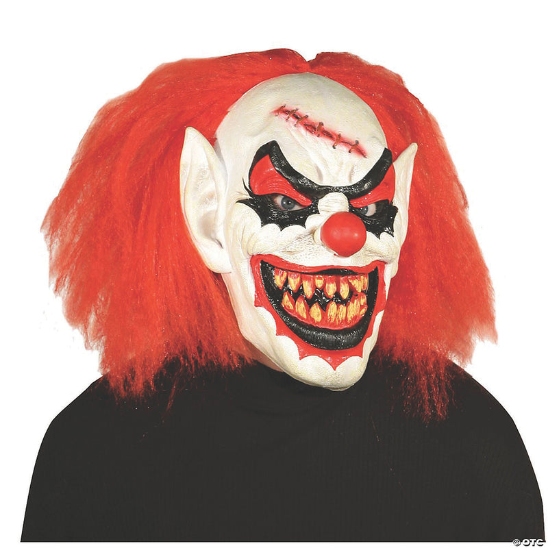 Latex Carver the Killer Clown Mask for Men - image 1