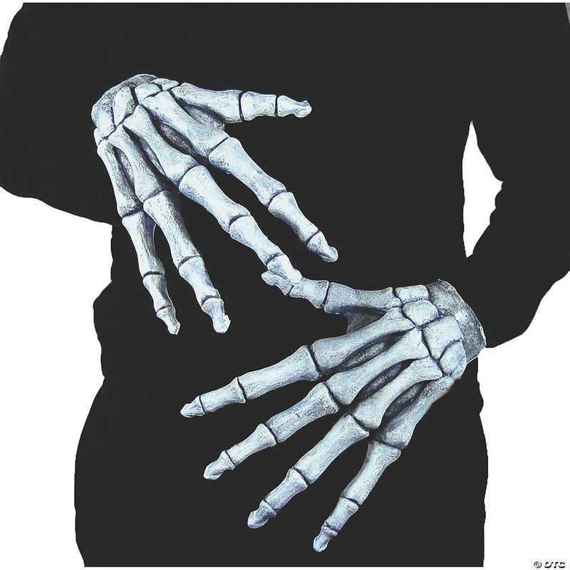 Latex Ghostly Bone Hands - image 1
