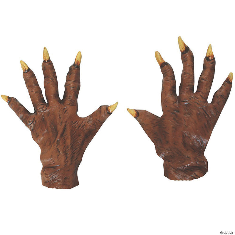 Latex Werewolf Gloves - image 1
