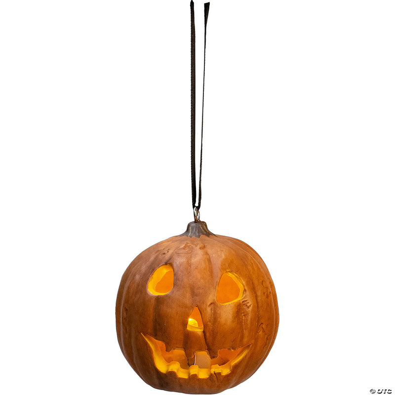 Light-Up Halloween 1978 Pumpkin Ornament - image 1
