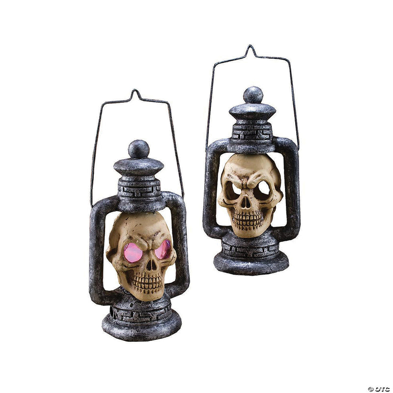 Light-Up Skull Lantern - image 1