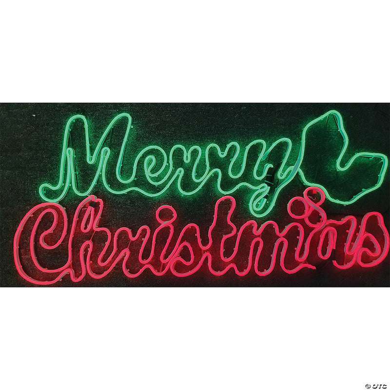 Light Glo Merry Christmas 36-Inch Neon LED Sign - image 1