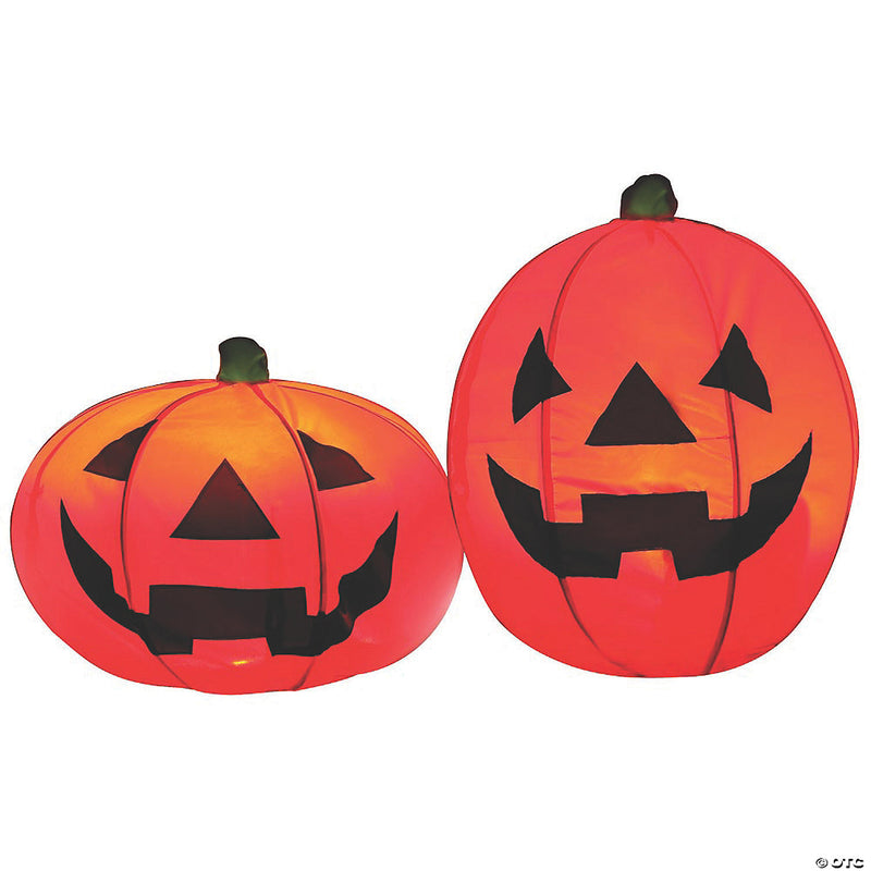 Lighted Pumpkin Yard Decorations - Set of 2 - image 1