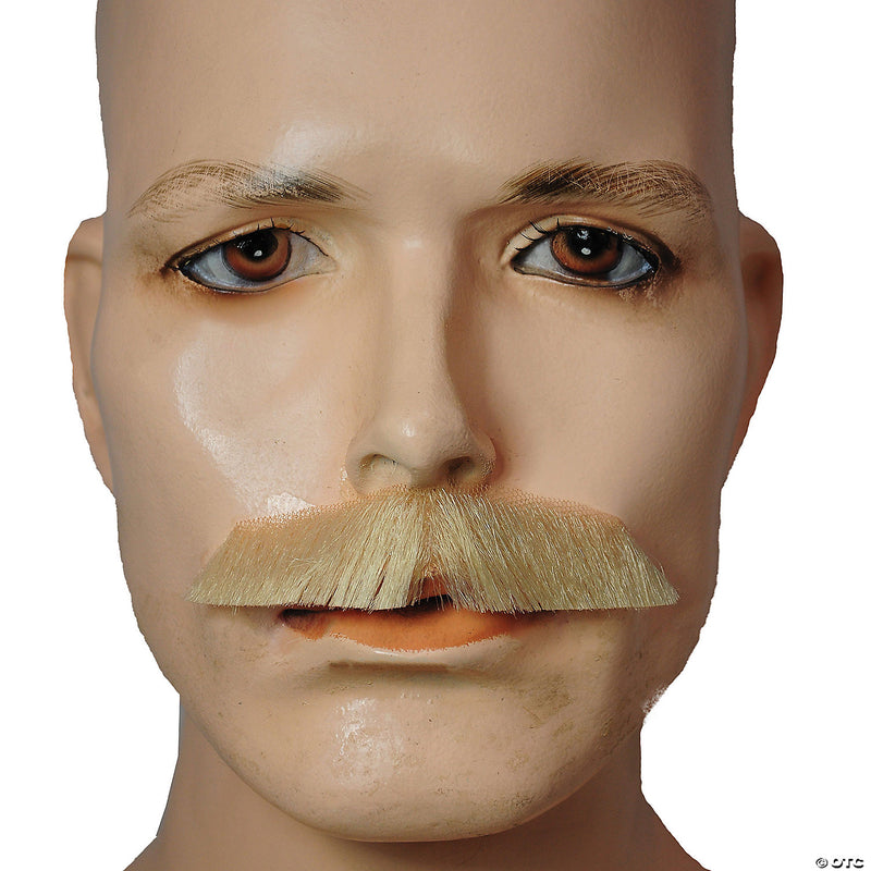 M-208 Synthetic Mustache - BLONDE - image 1
