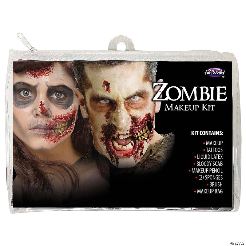 Make-Up Zipper Bag Zombie Kit | Costume-Shop.com - image 1