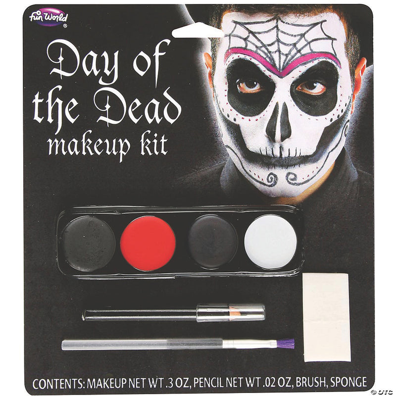 Male Day of the Dead Makeup Kit - image 1