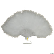 Marabou Feather Fan - BLACK - image 2
