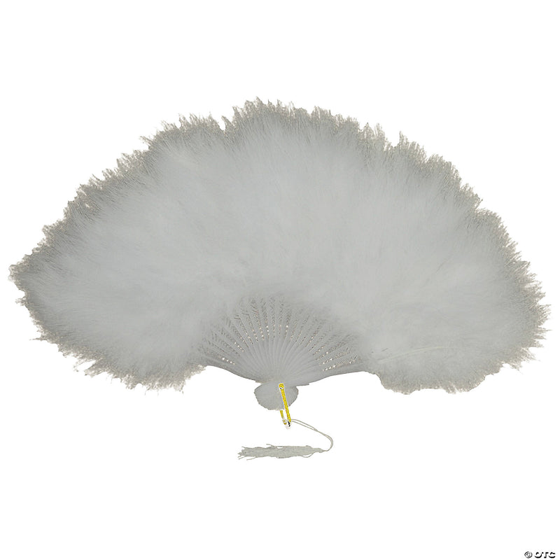 Marabou Feather Fan - BLACK - image 2