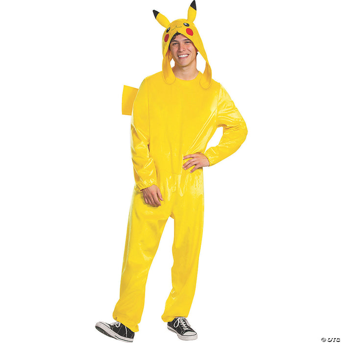 Men's Deluxe Pikachu Costume - Small/Medium