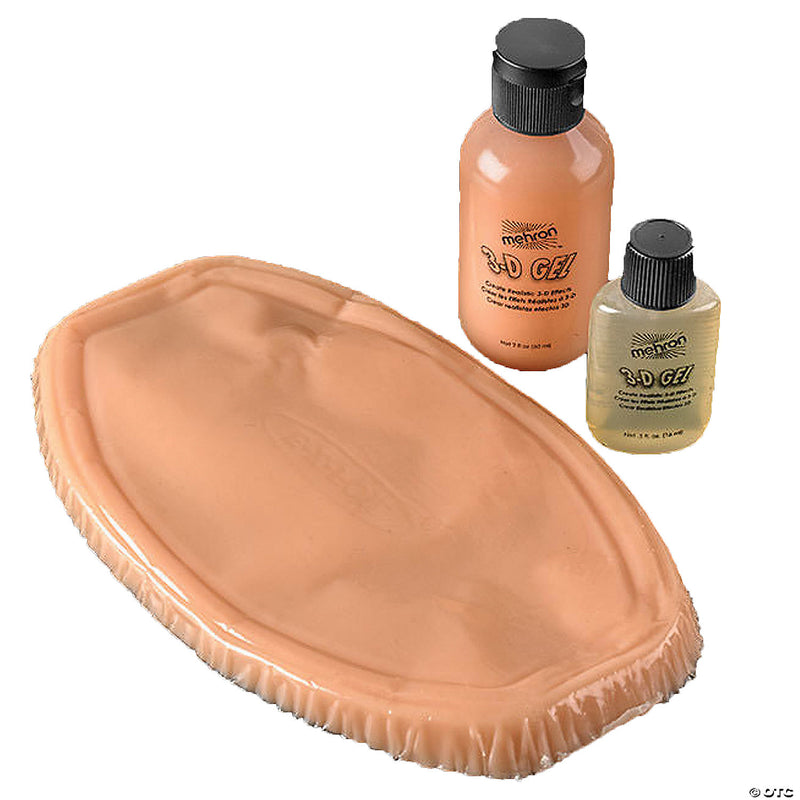 Mehron 3-D Gel Makeup | Costume-Shop.com - CLEAR - image 1