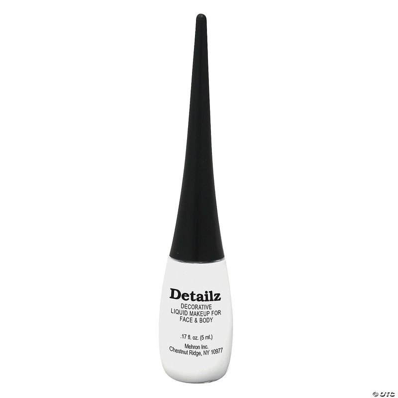 Mehron Detailz™ Fine Tip Liquid Makeup White - BLACK - image 1