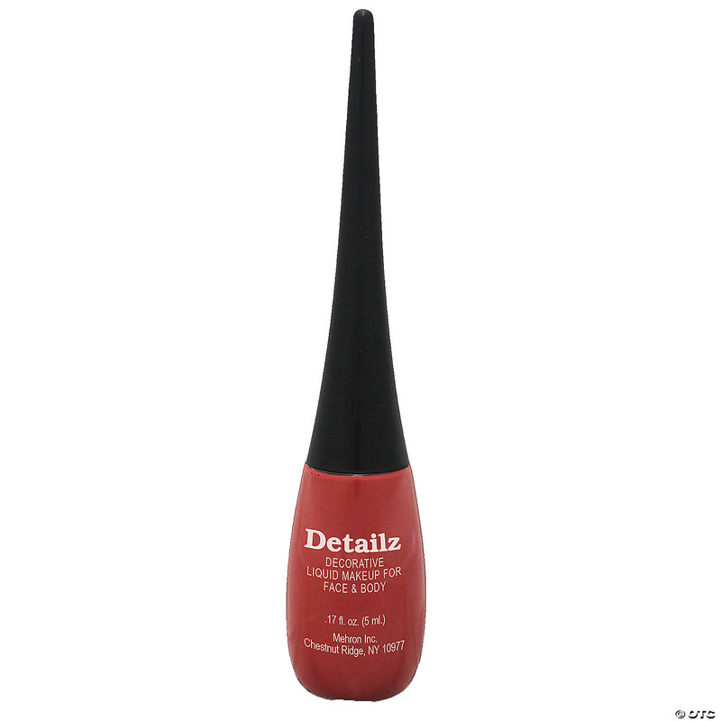 Mehron Detailz™ Fine Tip Liquid Makeup White - BLACK - image 2