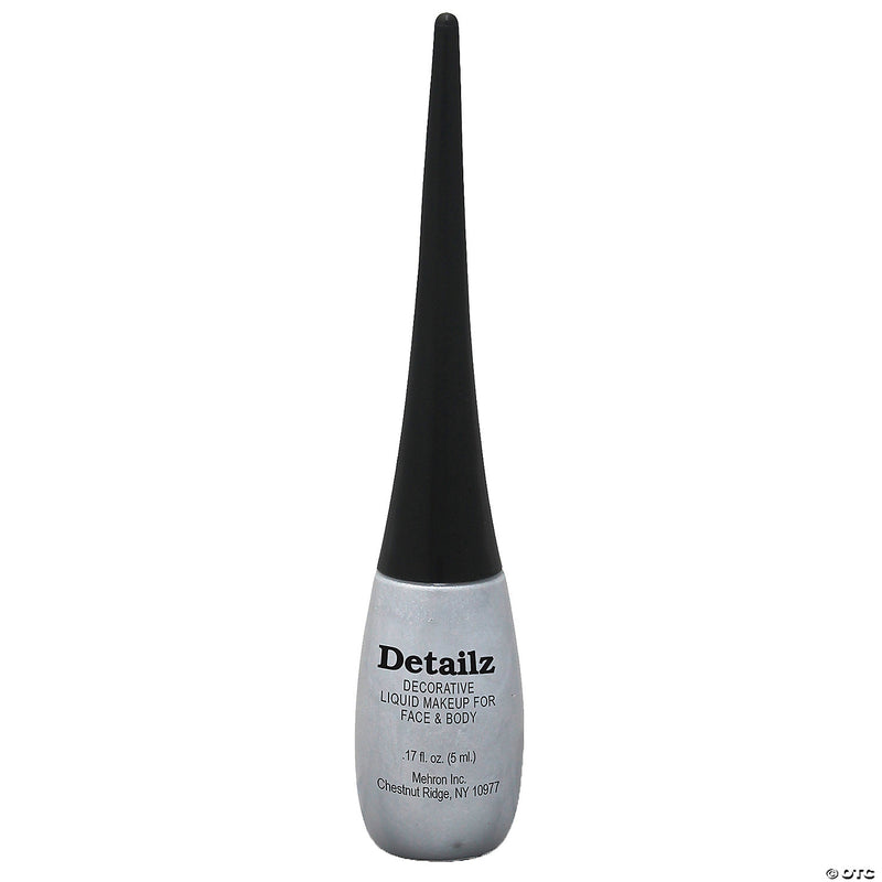 Mehron Detailz™ Fine Tip Liquid Makeup White - BLACK - image 3