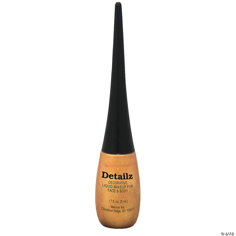 Mehron Detailz™ Fine Tip Liquid Makeup White - BLACK - image 4