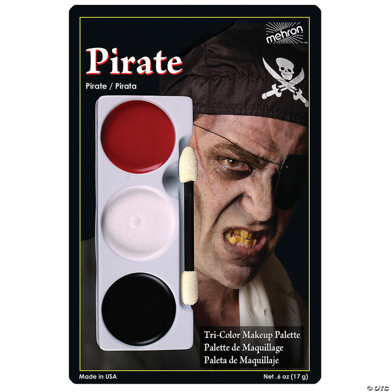 Mehron Pirate Tri-Color Makeup Palette - image 1