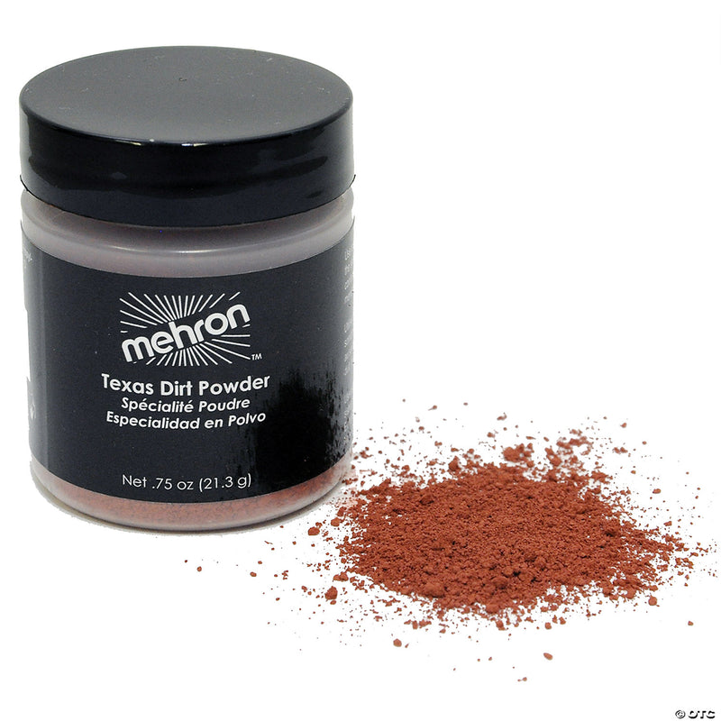 Mehron Texas Dirt Powder, Plain | Costume-Shop.com - image 1