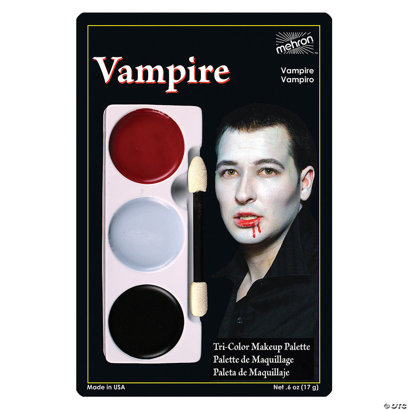 Mehron Vampire Tri-Color Palette | Costume-Shop.com - image 1
