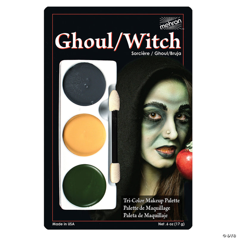 Mehron Witch Tri-Color Palette Makeup - image 1