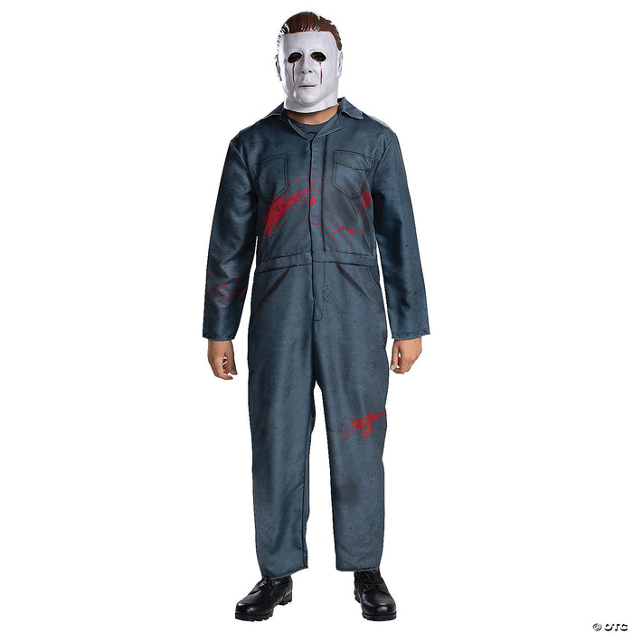 Mens Classic Halloween Michael Myers Costume Plus XXL 50-52