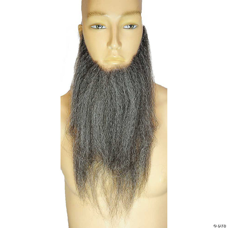 Men's 16" Full-Face Beard - Human Hair - ASH - image 1