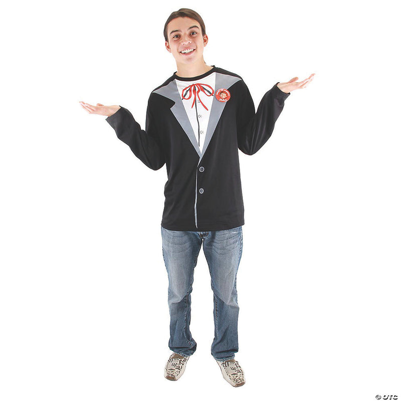 Men's Alfred E. Neuman T-Shirt Costume - MEN'S 38-40 - image 1