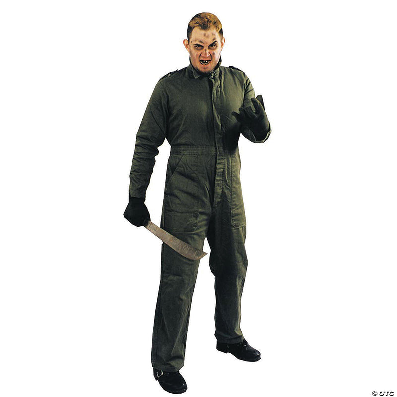 Men's Army Jumpsuit Costume - Standard - ONE SIZE - image 1