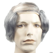 Realistic Bald Comb Over Wig - BLACK - image 1