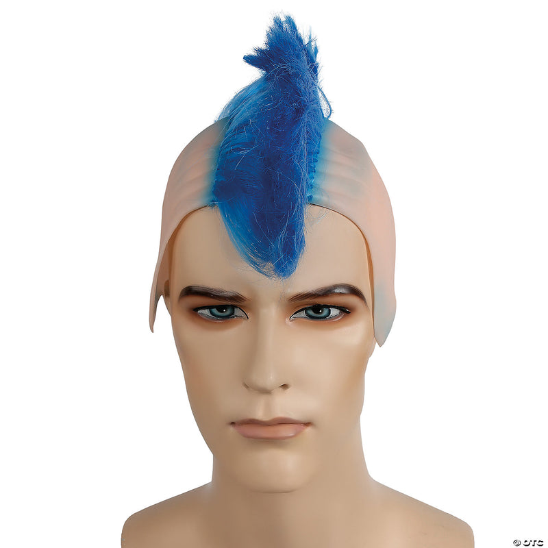 Mohawk Wig with Braided Ponytail | Costume-shop.com - BLACK - image 2