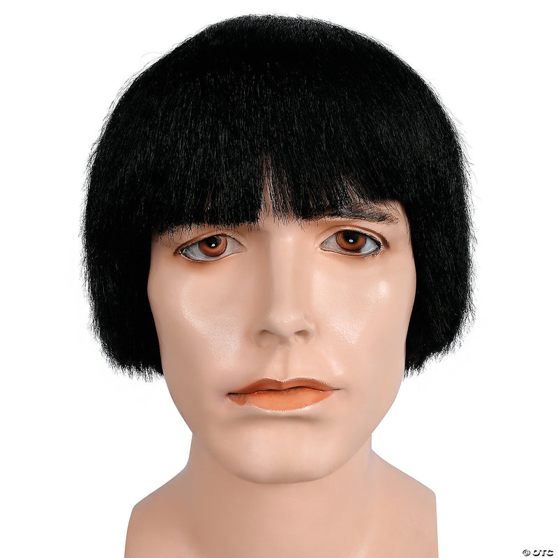 Men's Bargain Mushroom Wig - BLACK - image 1