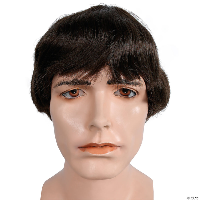 Men's Bargain Mushroom Wig - BLACK - image 3