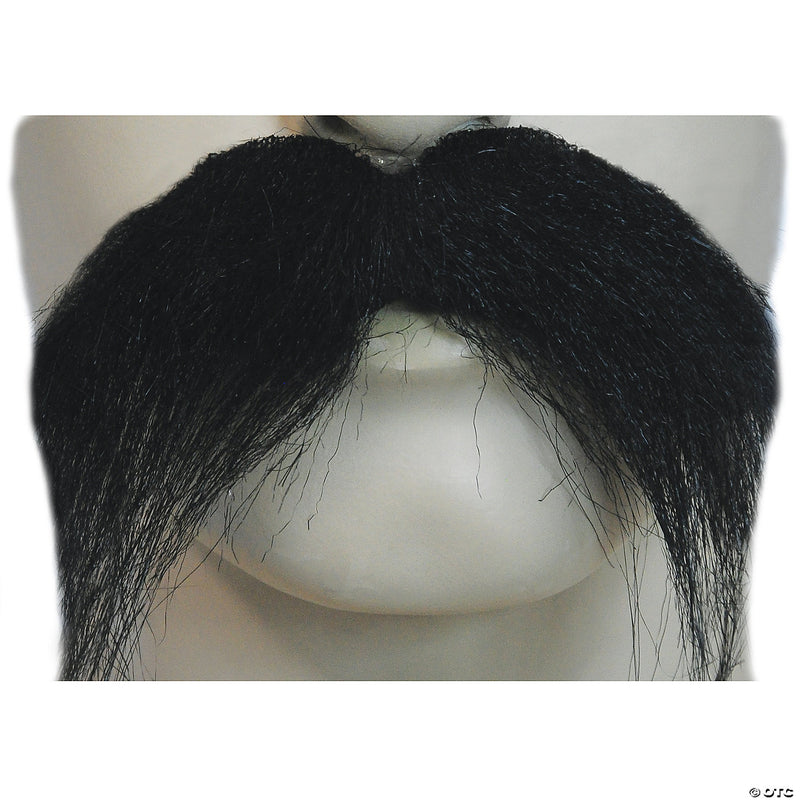 Men's Bargain Santa Mustache - BLACK - image 1