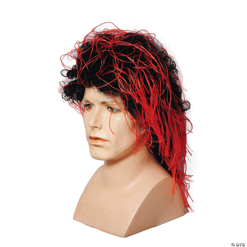 Men's Beetle Juice Fright Wig - BLACK/YELLOW - image 1
