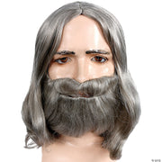 Apostle Wig and Beard Set | Costume-Shop.com - BLACK - image 1