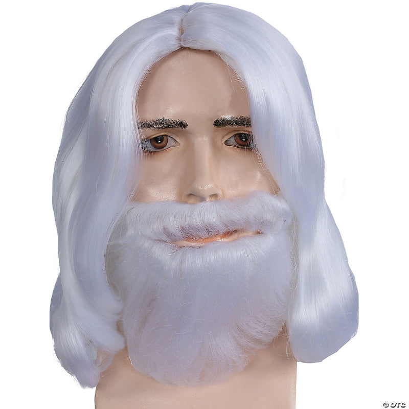 Apostle Wig and Beard Set | Costume-Shop.com - BLACK - image 3