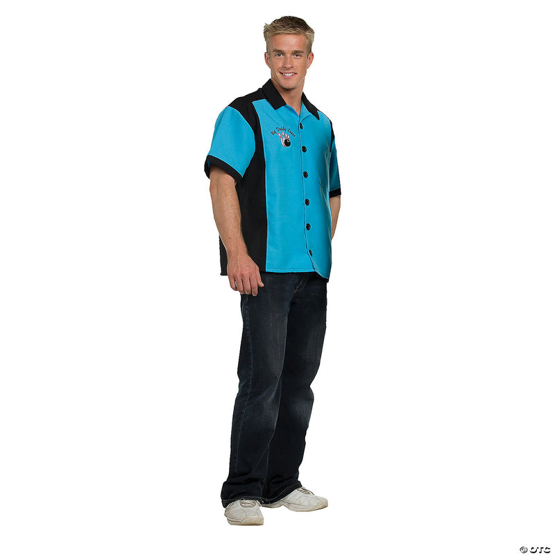 Men's Bowling Shirt - WHITE / ONE SIZE - image 1