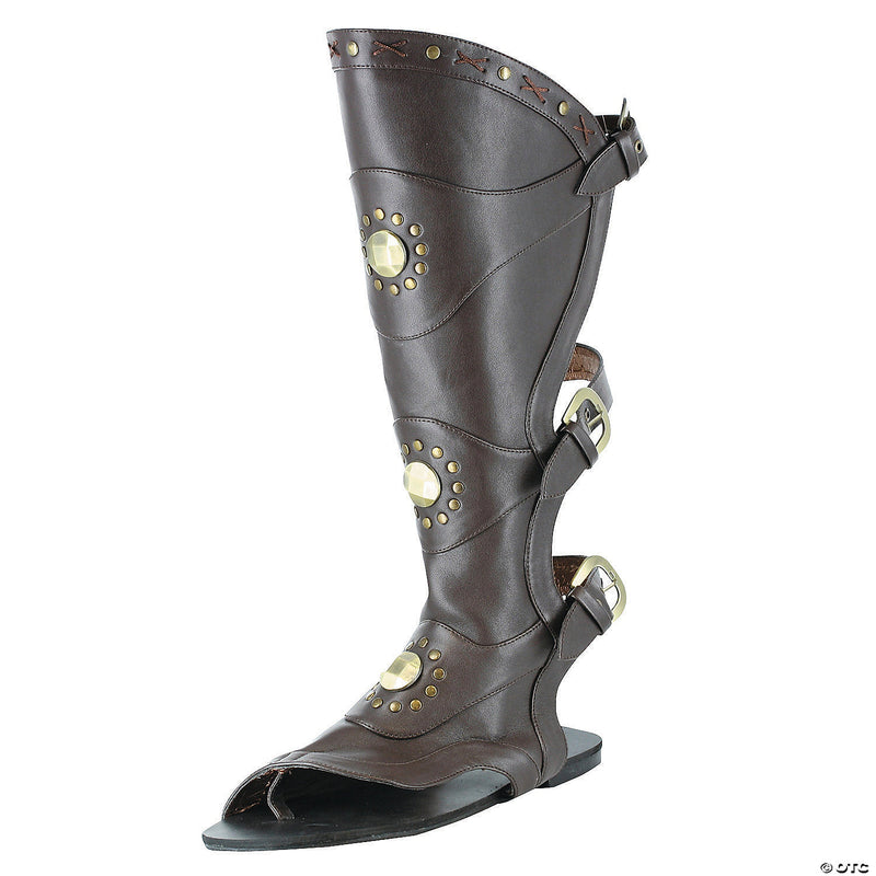 Destroyer Brown Costume Boots - 12-13 - image 1