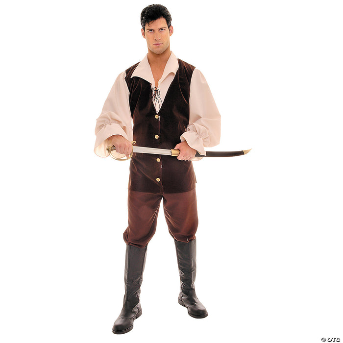 Men's Handsome Buccaneer Pirate Outfit