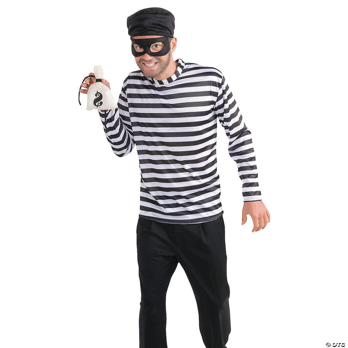 Men's Burglar Costume - Standard