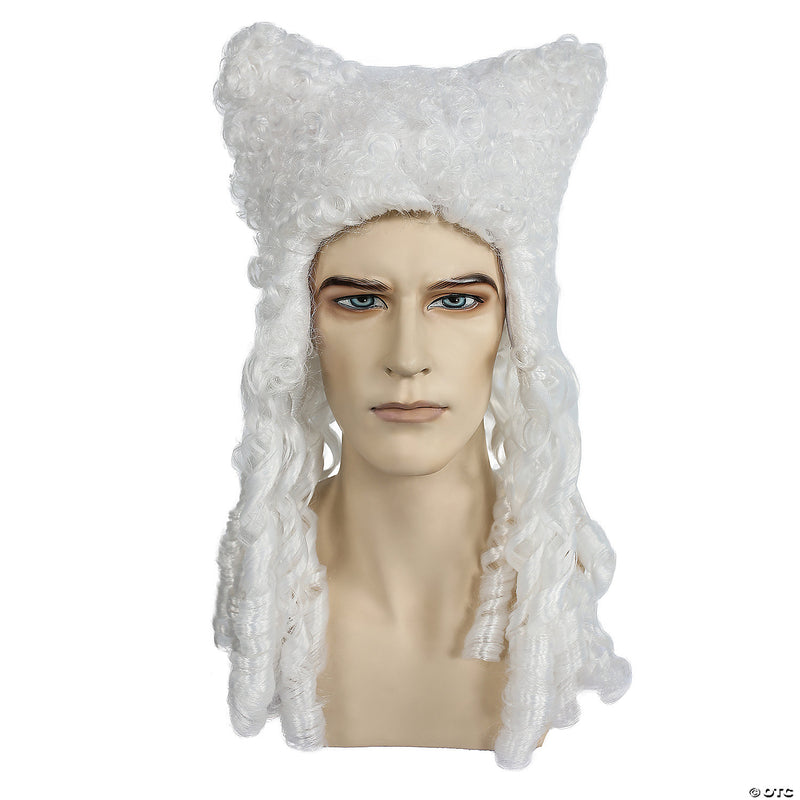 Men's Colonial Party Gentleman Wig | Costume-Shop.com - BROWN-MEDIUM - image 2